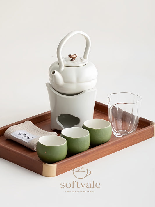 Heritage Ding Kiln Tea Brewing Stove Set