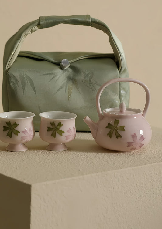 Sakura Harmony Ceramic Tea Set