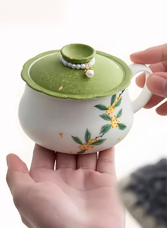 Osmanthus Gold Infusion Tea Cup