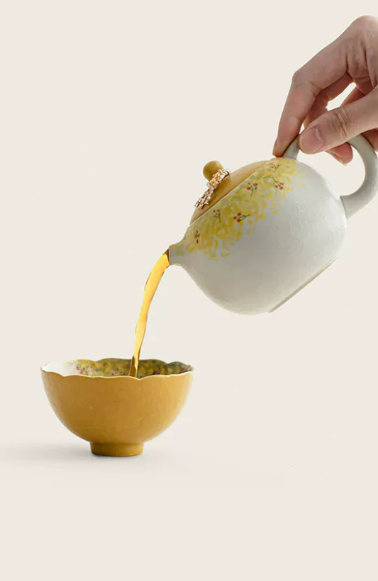 Retro Harmony Dual Tea Cup Gift Set