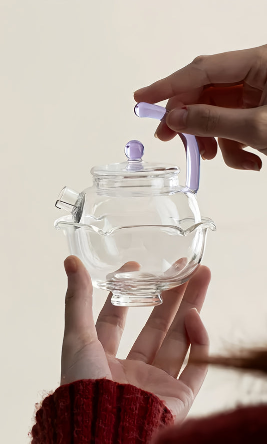 Minimalist Glass Solo Tea Brewer Set