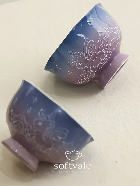Dreamy Unicorn Blossom Tea Cup