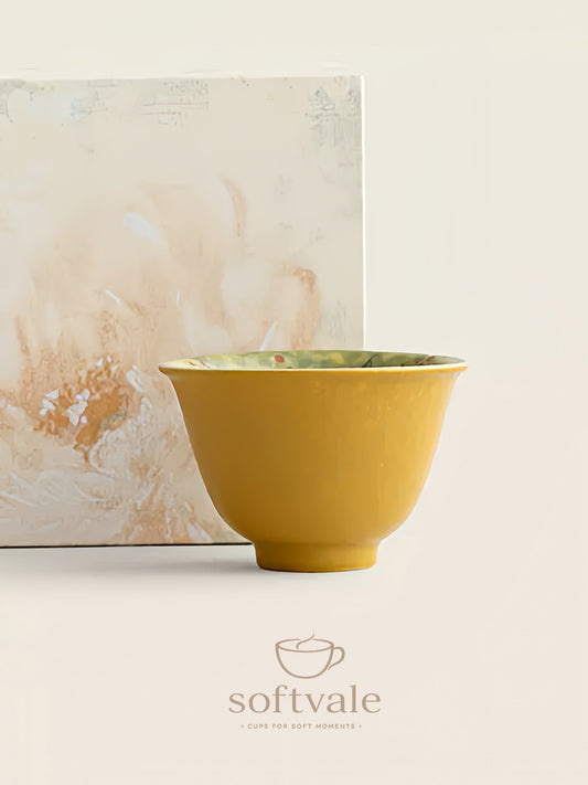 Autumn Amber Osmanthus Tea Cup Gift Set