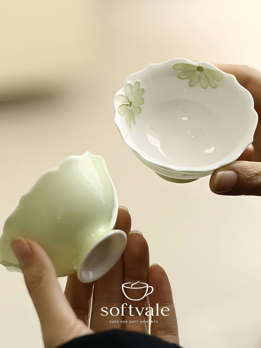 Daisy Charm Gaiwan Tea Set